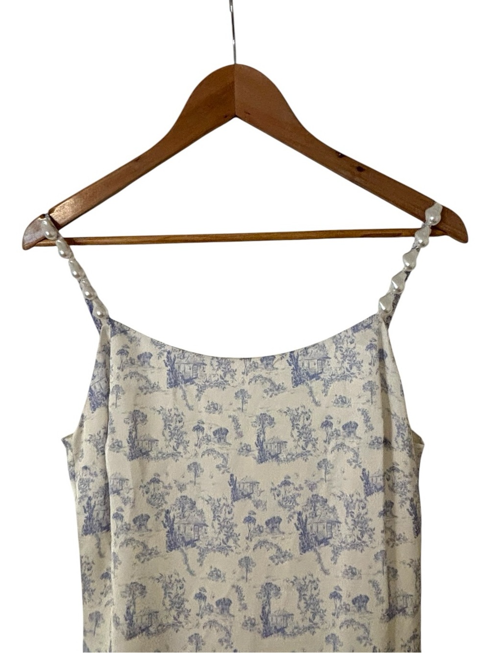 La Porte Toile Strappy Maxi Dress - Picture 3 of 6